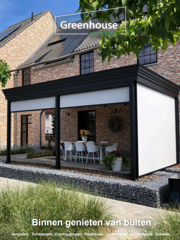 Greenhouse veranda's - brochure